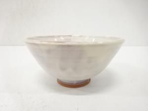 作家物　萩焼　白釉　茶碗